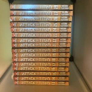 attack on titan manga 13-29